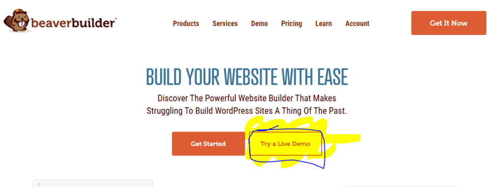 beaver builder Demo testing