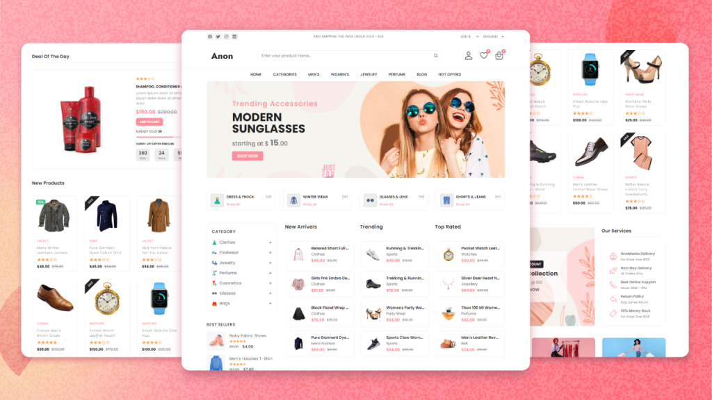 ecommerce website Development service