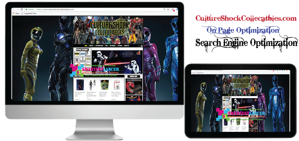 Culture Shock Collectables SEO Case Study