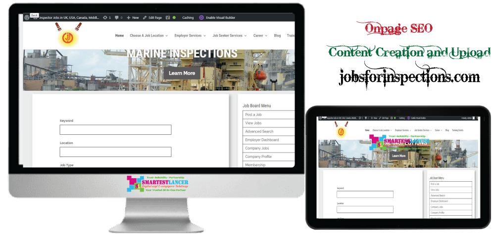 Jobs For Inspectors Case Study SLA
